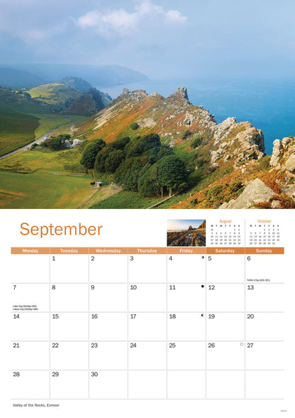 North Devon A4 Calendar 2026