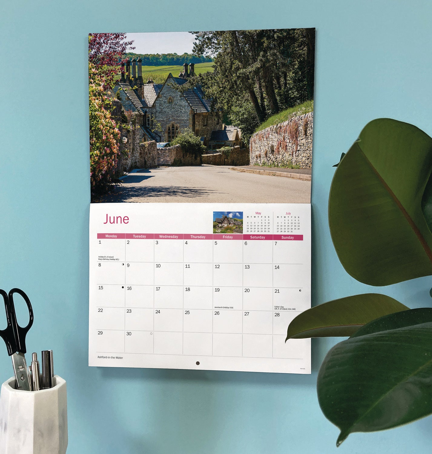 Peak District A4 Calendar 2026