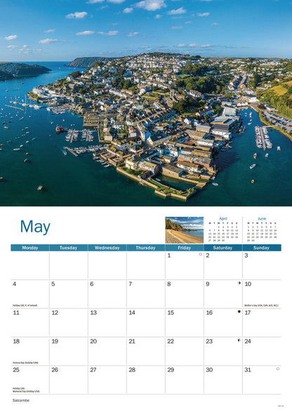 South Hams A4 Calendar 2026