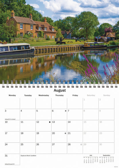 Surrey A5 Calendar 2026