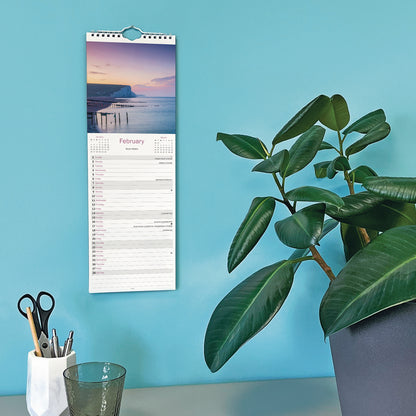 Sussex Slim Calendar 2026