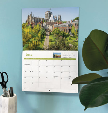 York A4 Calendar 2026