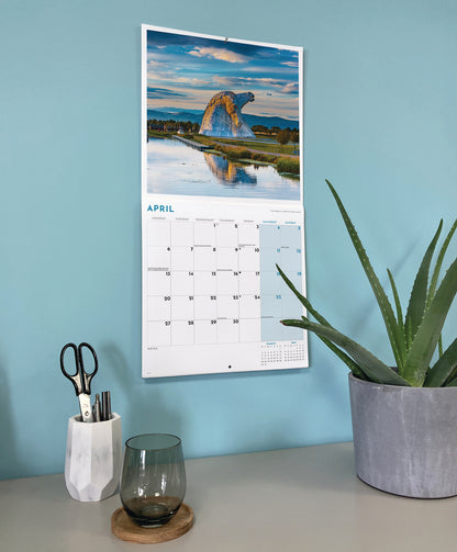 Canals & Waterways Wall Calendar 2026