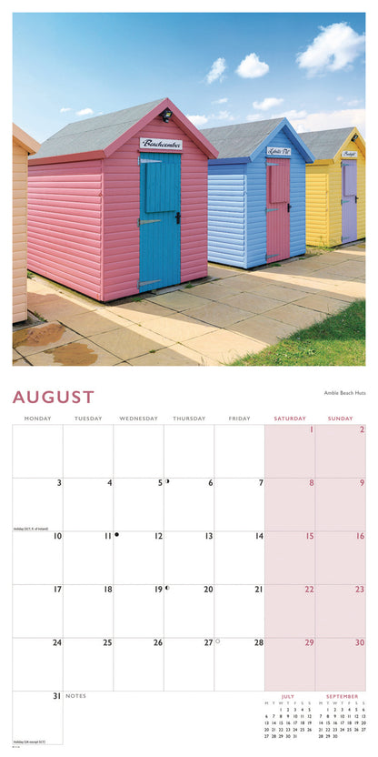 Northumberland Wall Calendar 2026