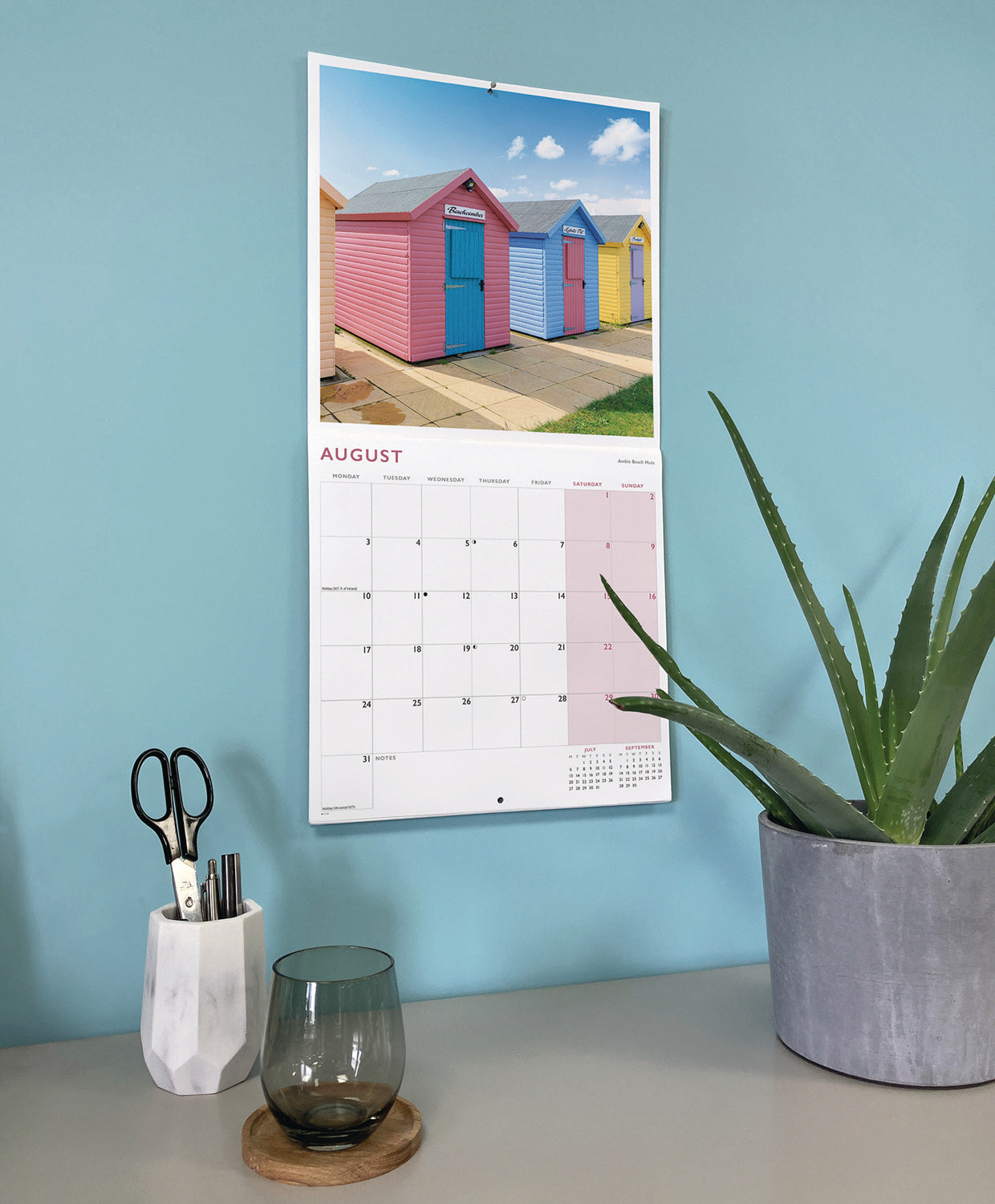 Northumberland Wall Calendar 2026