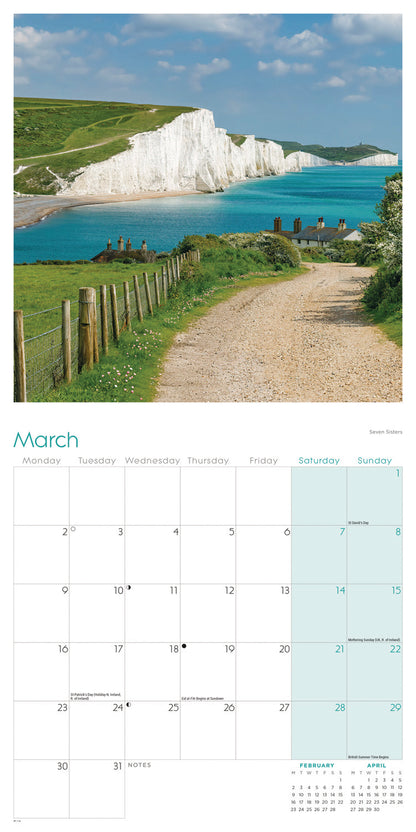 Sussex Wall Calendar 2026