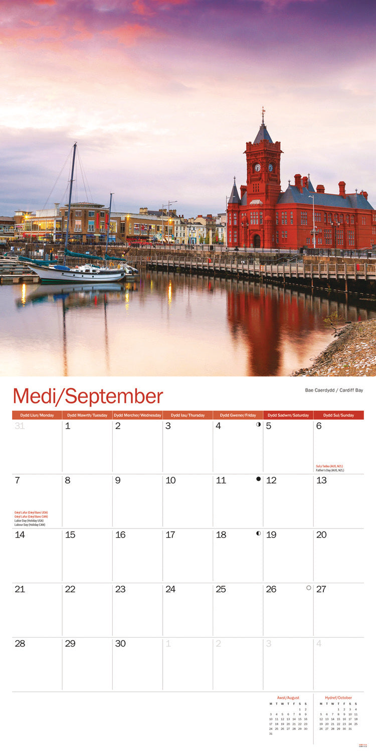 Wales Wall Calendar 2026