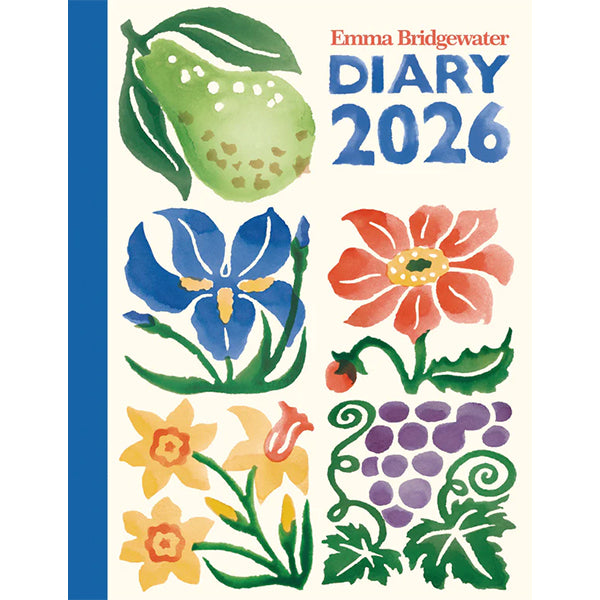 Emma Bridgewater Fruit and Flowers Tiles Dlx Wiro Diary 2026
