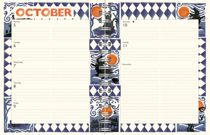 Emma Bridgewater Fruit and Flowers Tiles Dlx Wiro Diary 2026