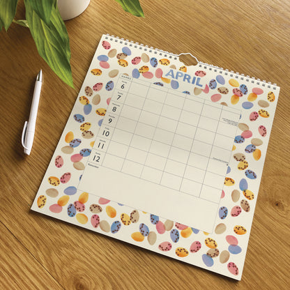 Emma Bridgewater Fruit and Flowers Tiles WTV Planner Wall Calendar 2026