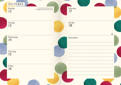 Emma Bridgewater, Big Polka Dot A6 Diary 2026