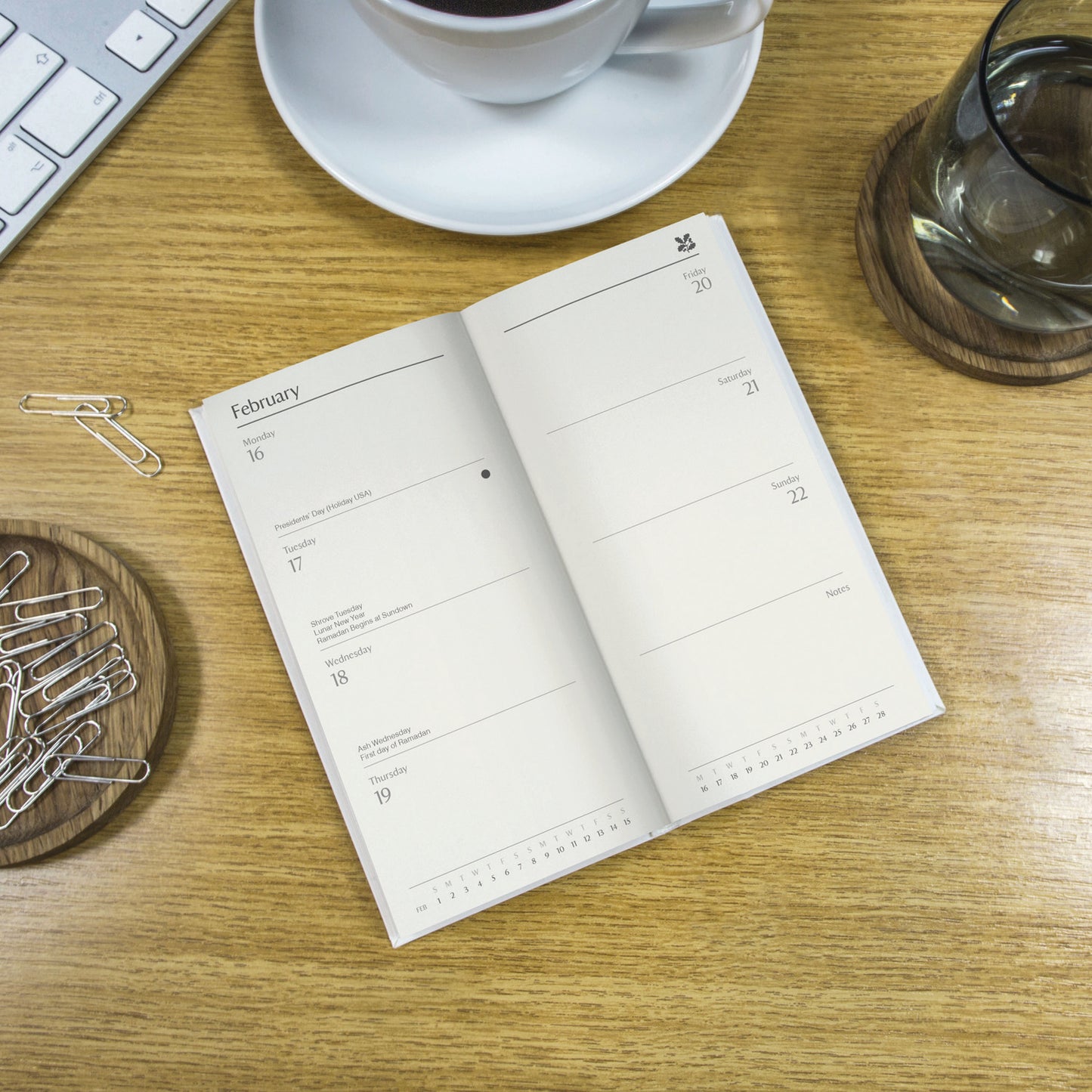 National Trust Slim Dlx Diary 2026