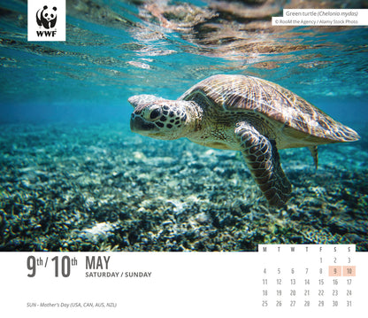 WWF Natural World, Box Calendar 2026