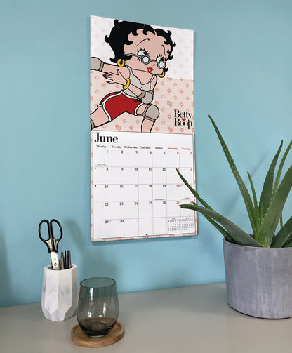 Betty Boop Wall Calendar 2026