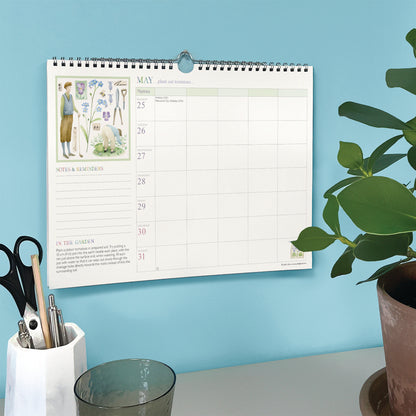 Garden Days WTV Planner A4 Calendar 2026