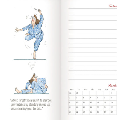 Tottering By Gently Slim Dlx Diary 2026