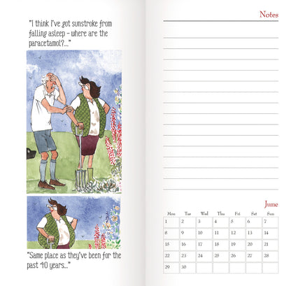 Tottering By Gently Slim Dlx Diary 2026