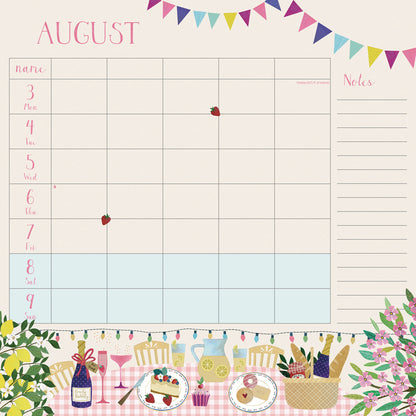 Georgia Breeze WTV Planner Wall Calendar 2026