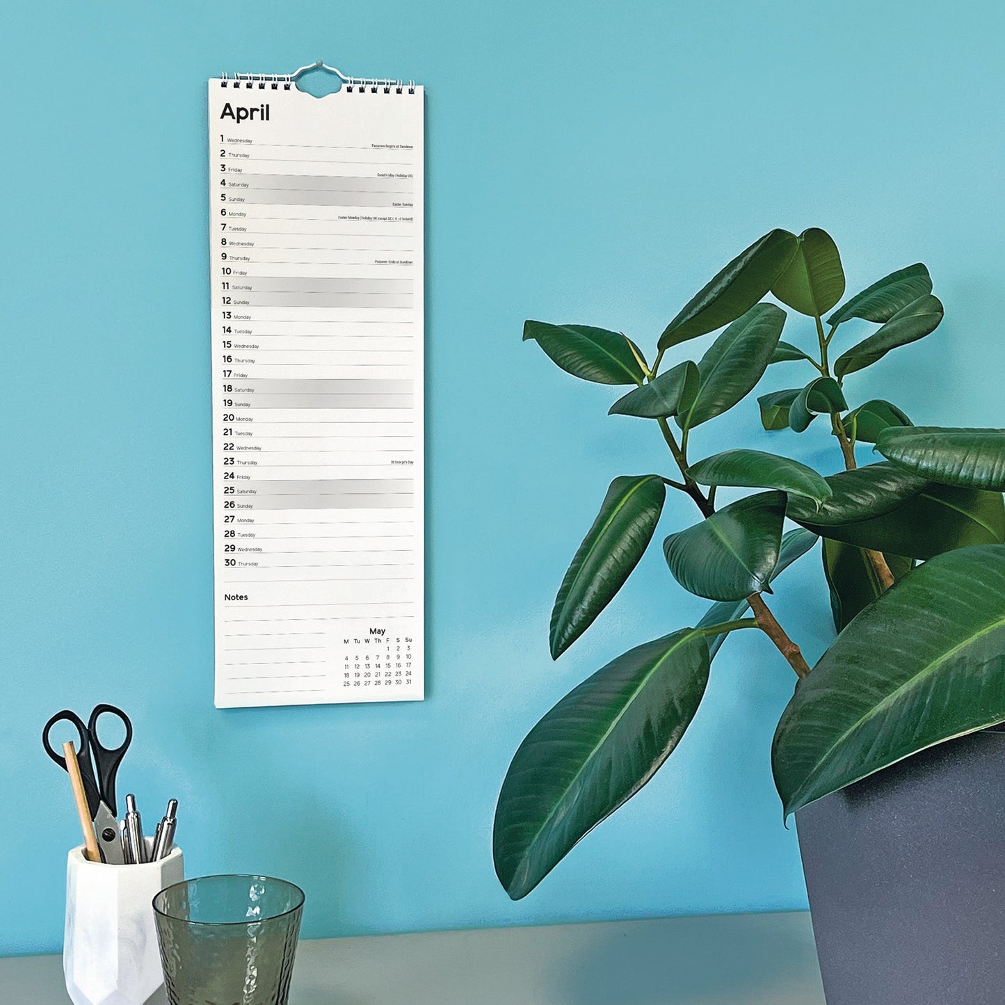 Essential Slim (R&B) Calendar 2026