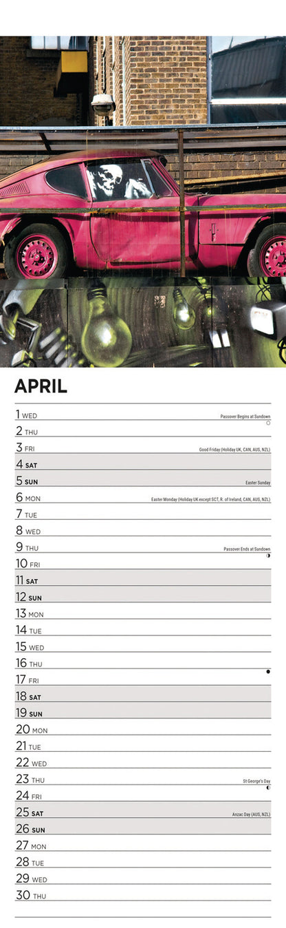 If Graffiti Changed Anything Slim Calendar 2026