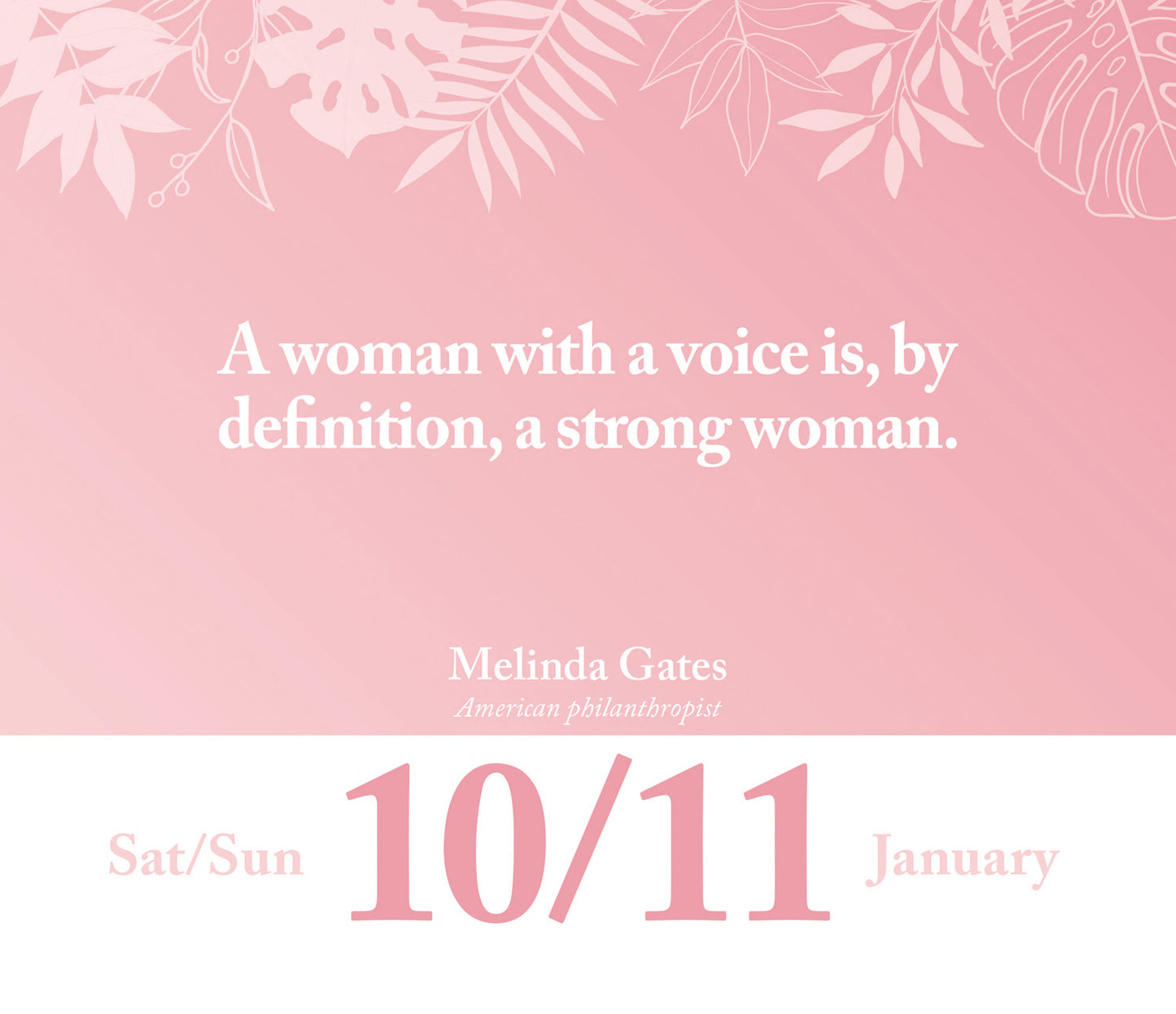Inspirational Women Box Calendar 2026