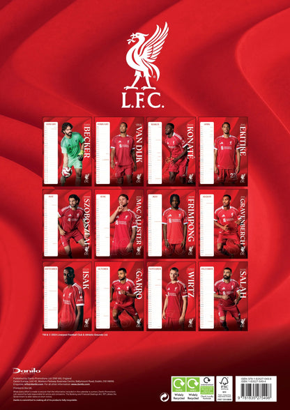 Liverpool A3 Calendar 2026