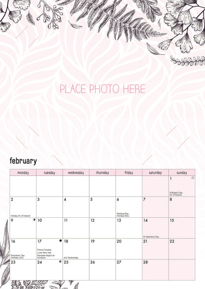 Your Family Photos A4 Calendar 2026