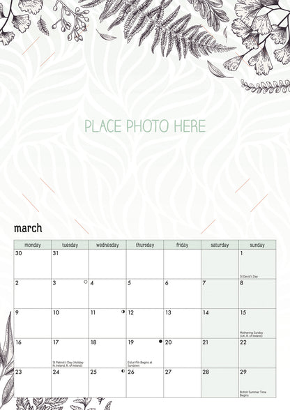 Your Family Photos A4 Calendar 2026