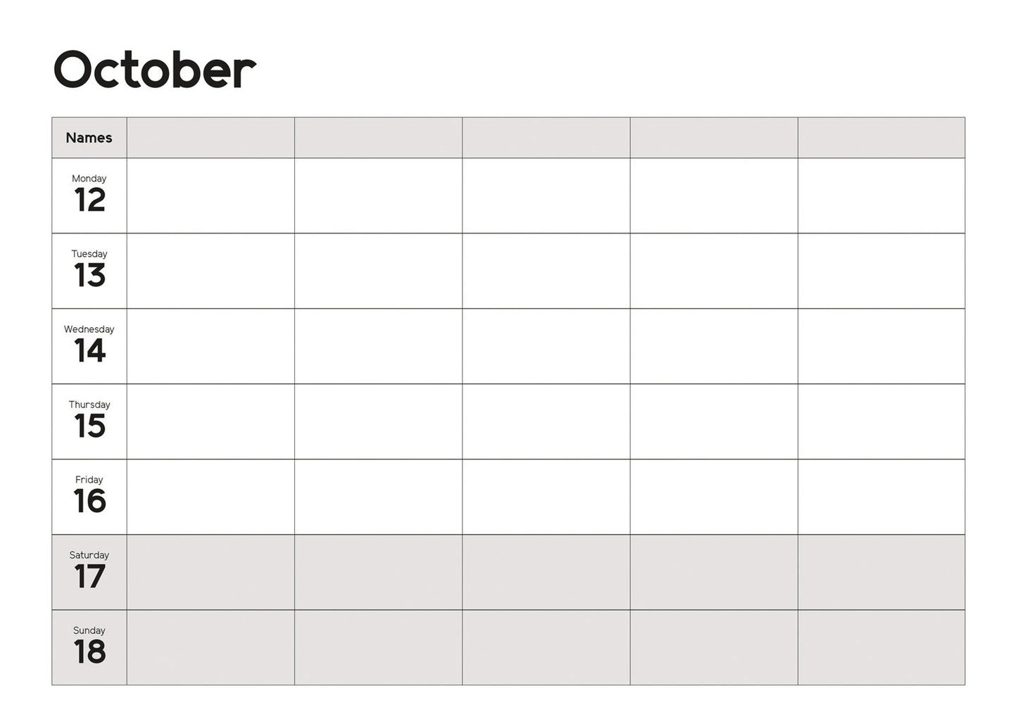 Essential Organiser WTV Planner A4 (R&B) Calendar 2026