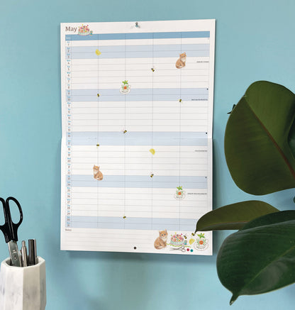 Life in the Kitchen MTV Planner A4 Calendar 2026