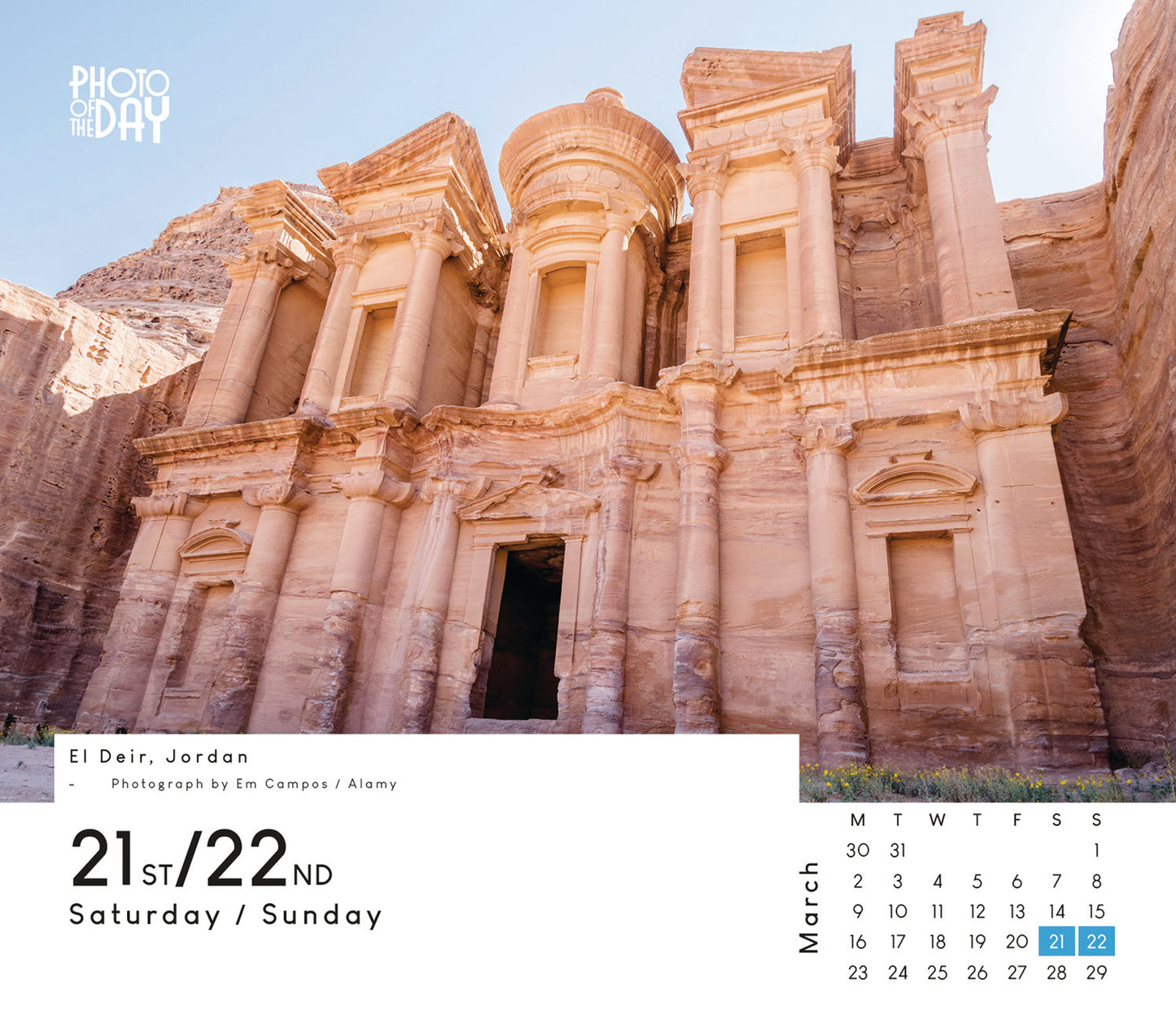 Photo of the Day Box Calendar 2026
