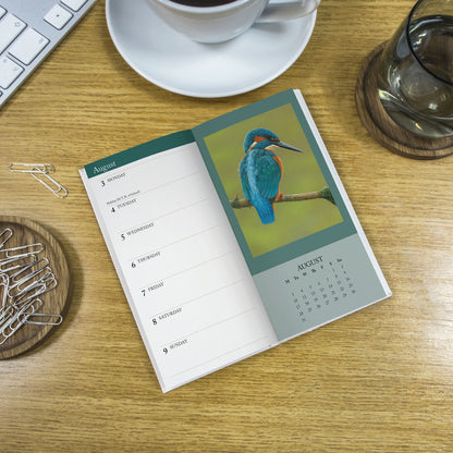 British Wildlife in Art by Robert Fuller Slim Diary 2026