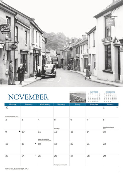 Devon Memories A4 Calendar 2026