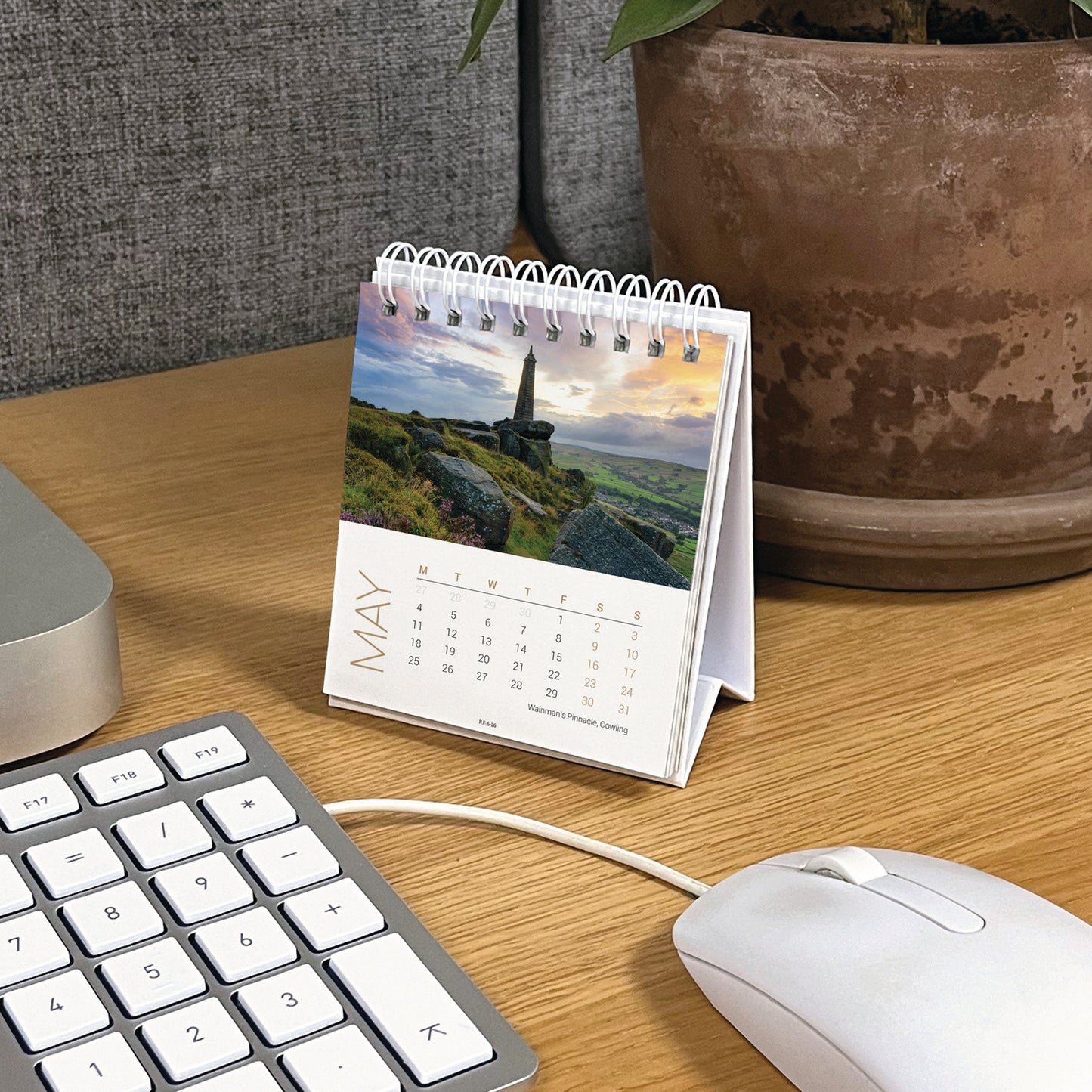 Yorkshire Mini Easel Calendar 2026