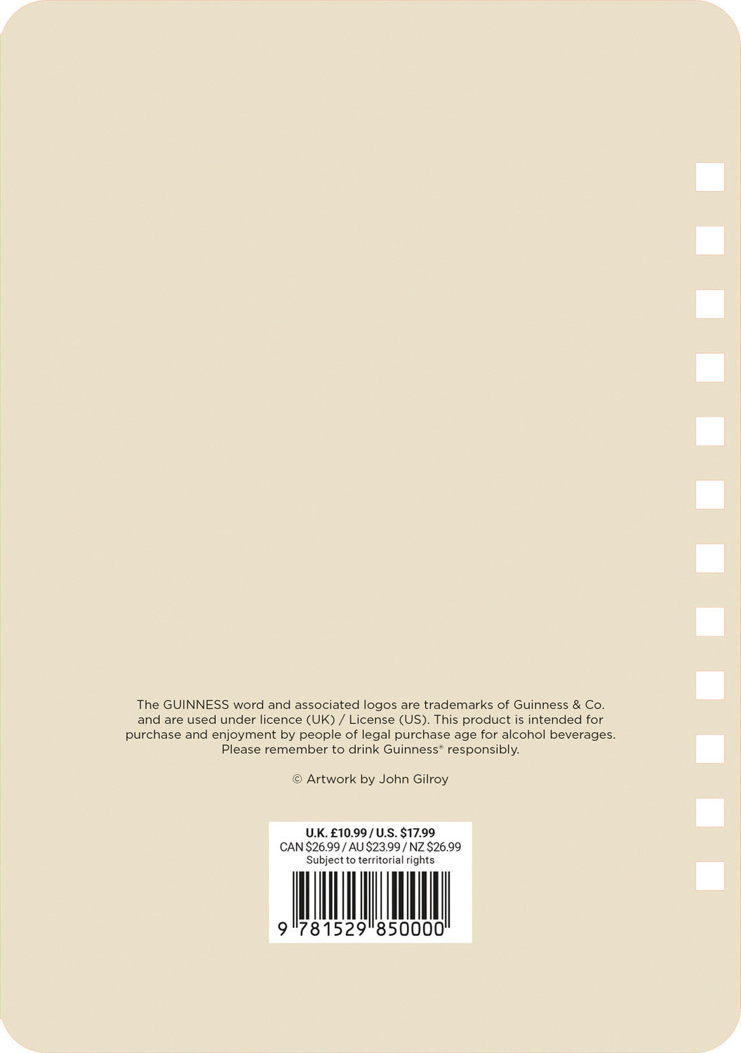 Guinness A5 Wiro Diary 2026