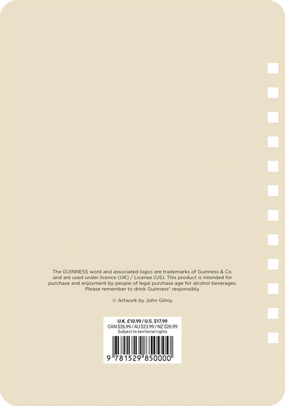 Guinness A5 Wiro Diary 2026