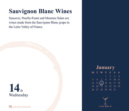 Wine Wisdom Box Calendar 2026