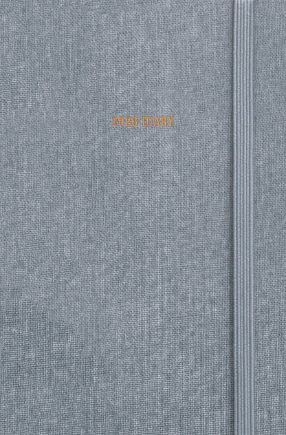 Fashion Charcoal Pocket Diary 2026