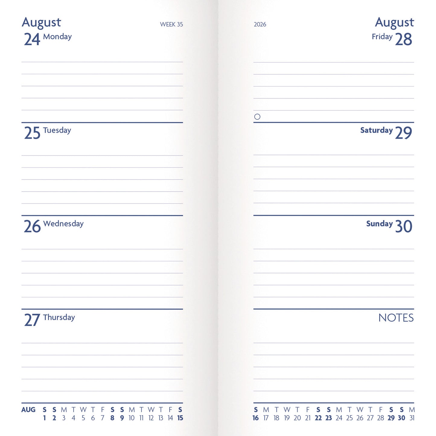Fashion Purple Soft Touch Slim Dlx Diary 2026