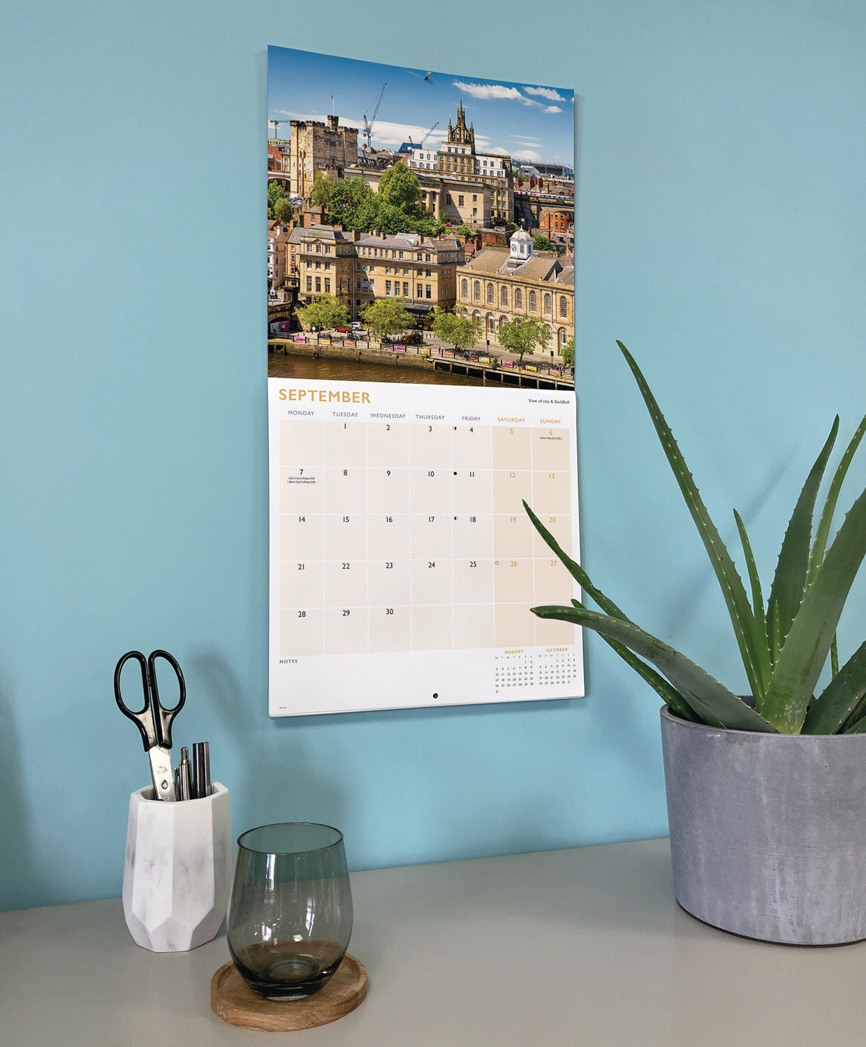 Newcastle Wall Calendar 2026