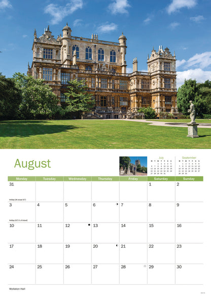 Nottingham A4 Calendar 2026