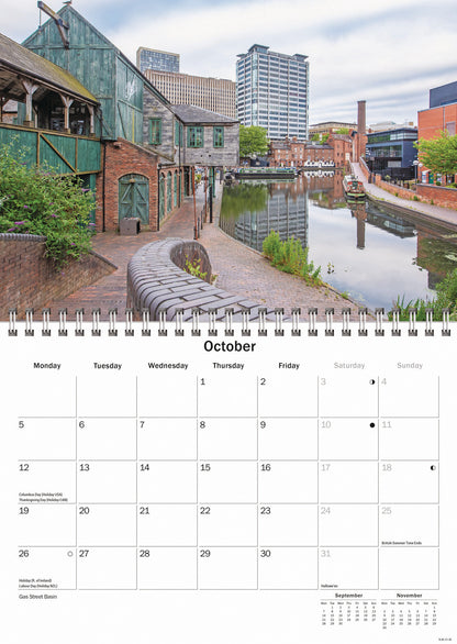 Birmingham A5 Calendar 2026