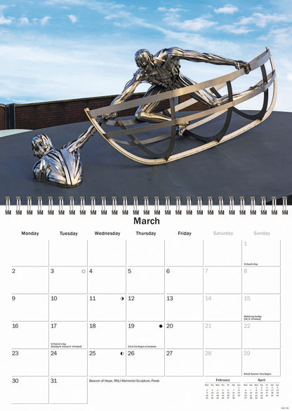 Bournemouth & Poole A5 Calendar 2026