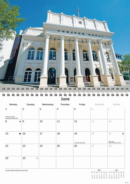Nottingham A5 Calendar 2026