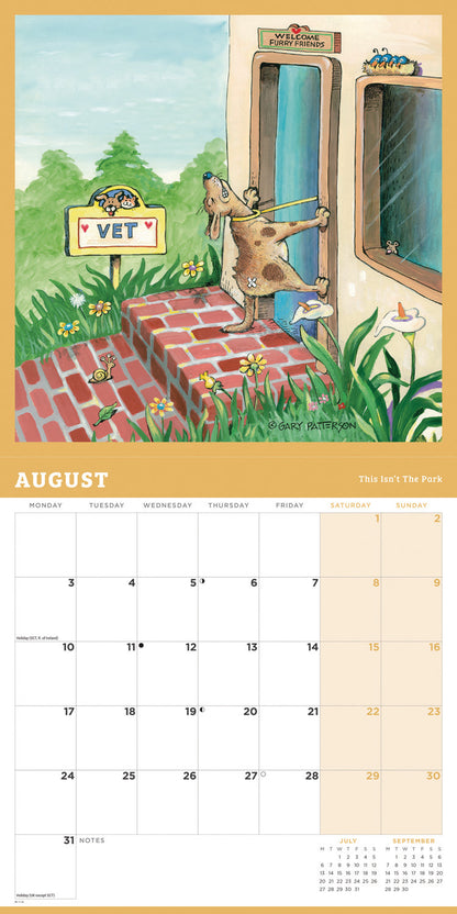 Dogs, Gary Patterson Wall Calendar 2026