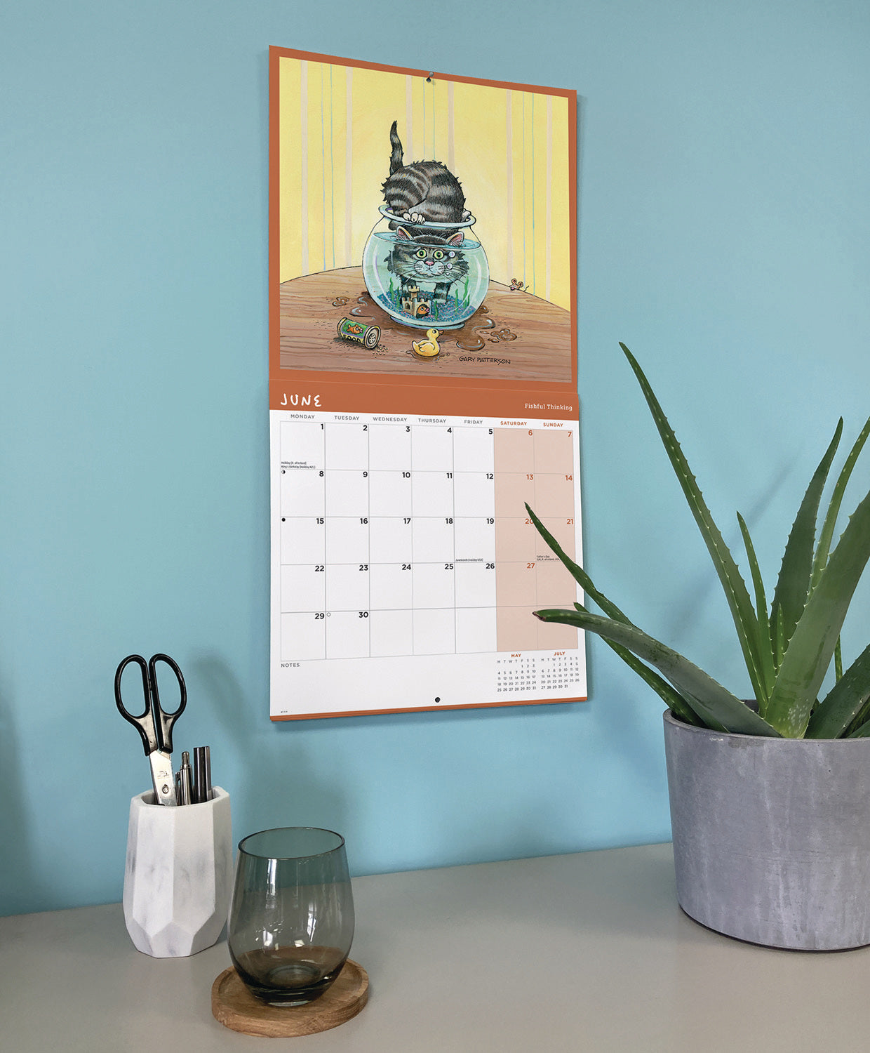 Cats, Gary Patterson Wall Calendar 2026