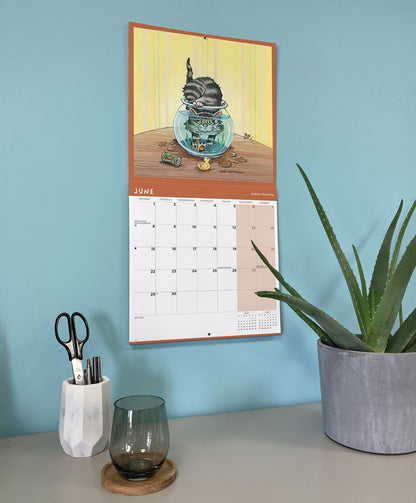 Cats, Gary Patterson Wall Calendar 2026