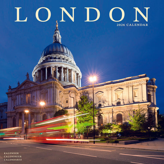 London Wall Calendar 2026