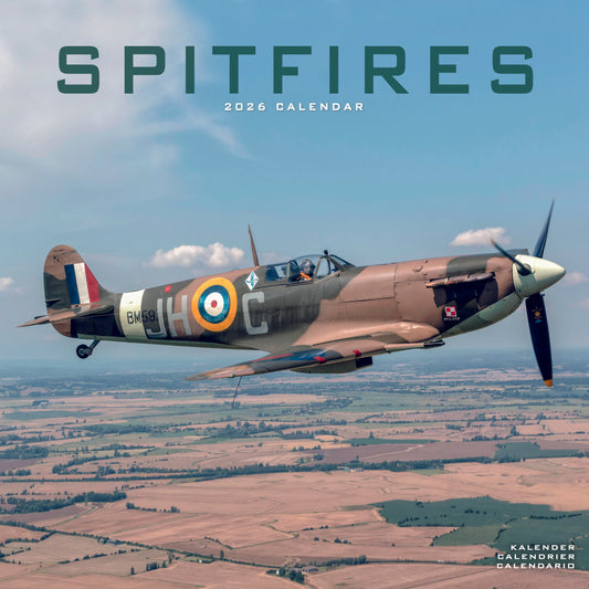 Spitfires Wall Calendar 2026