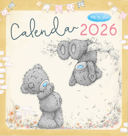 Me To You Classic Easel Calendar 2026